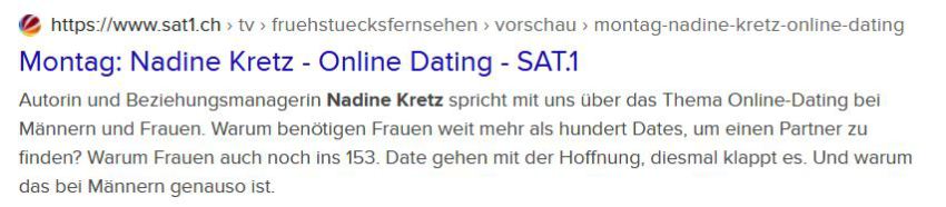Online Dating Profilberatung